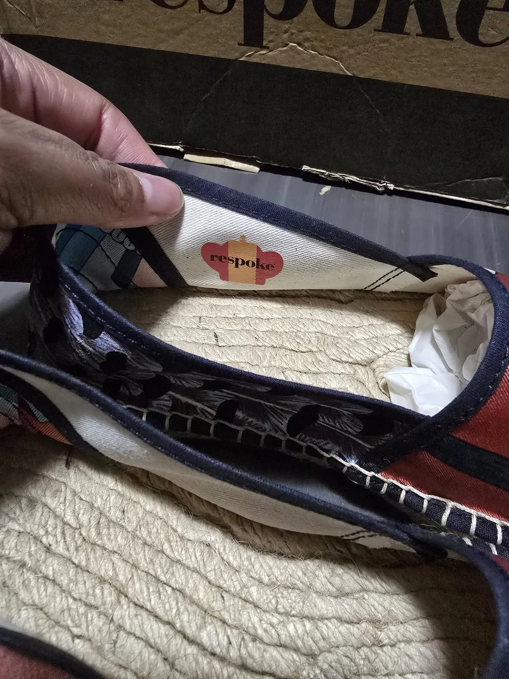 Luxury New In Box Respoke Classic Espadrilles- Size 36 US 5.5/6 Silk Hermes $575